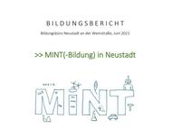 Bild vergr&ouml;&szlig;ern: MINT Bildungsbericht