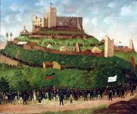 Bild vergrößern: Das Hambacher Fest von 1832.