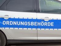 Bild vergr&ouml;&szlig;ern: Schriftzug auf dem Auto der Ordnungsbehörde