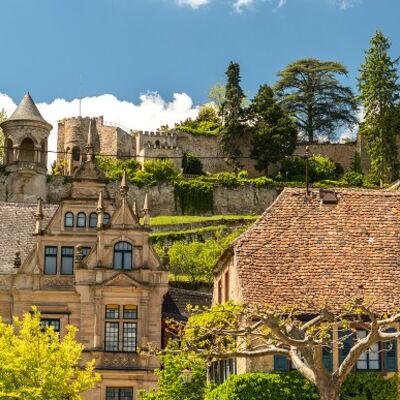 Bild vergr&ouml;&szlig;ern: Blick auf das Haardter Schloss © Pfalz.Touristik e.V., Foto: Dominik Ketz