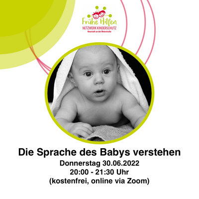 Online-Vortrag "Die Sprache des Babys verstehen"