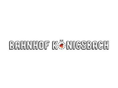Bild vergr&ouml;&szlig;ern: Logo des Bahnhofs Königsbach