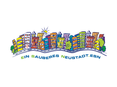 Bild vergr&ouml;&szlig;ern: Logo des ESN - Ein sauberes Neustadt