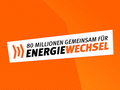 Logo Kampagne 80 Millionen gemeinsam für Energiewechsel