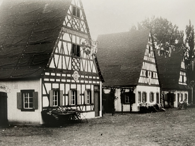Haiselscher 1938 auf dem Festplatz im Rahmen der Winzinger Kerwe