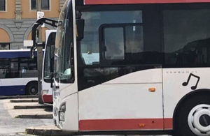 Bild vergr&ouml;&szlig;ern: Busse am Hauptbahnhof Neustadt an der Weinstraße