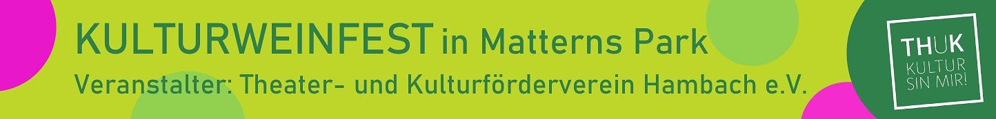 Bild vergr&ouml;&szlig;ern: Kulturweinfest Banner