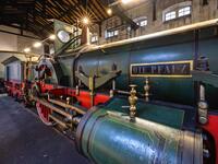 Bild vergrößern: Lok "Die Pfalz" im Eisenbahnmuseum