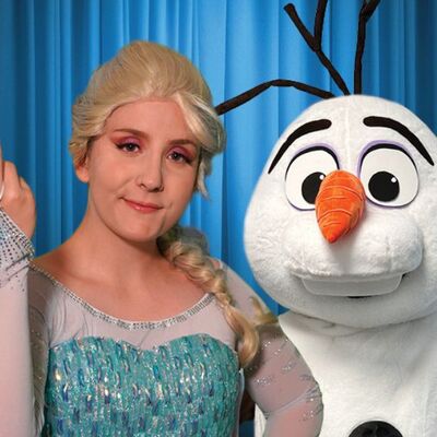 Elsa und Olaf 