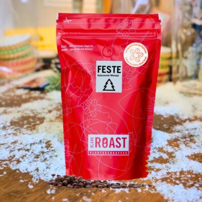 "Feste gebrannte Mandel" Cafe Creme Arabica Weihnachts-Kaffee