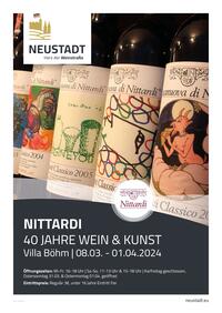 Bild vergrößern: Ausstellung Nittardi: 40 Jahre Wein und Kunst