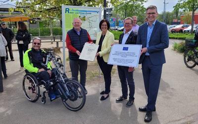 Bild vergr&ouml;&szlig;ern: Barrierefreies Radwegenetz