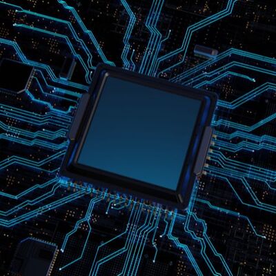 Bild vergr&ouml;&szlig;ern: Ein Chip