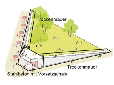 Bild vergr&ouml;&szlig;ern: Zeichnung der geplanten Panoramabar auf der Landesgartenschau 2027 Neustadt an der Weinstraße