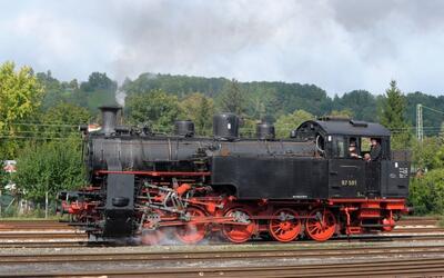 Bild vergr&ouml;&szlig;ern: Dampflok 97 501