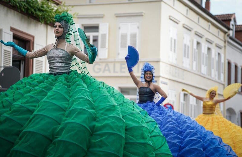 Parade auf dem RLP-Tag