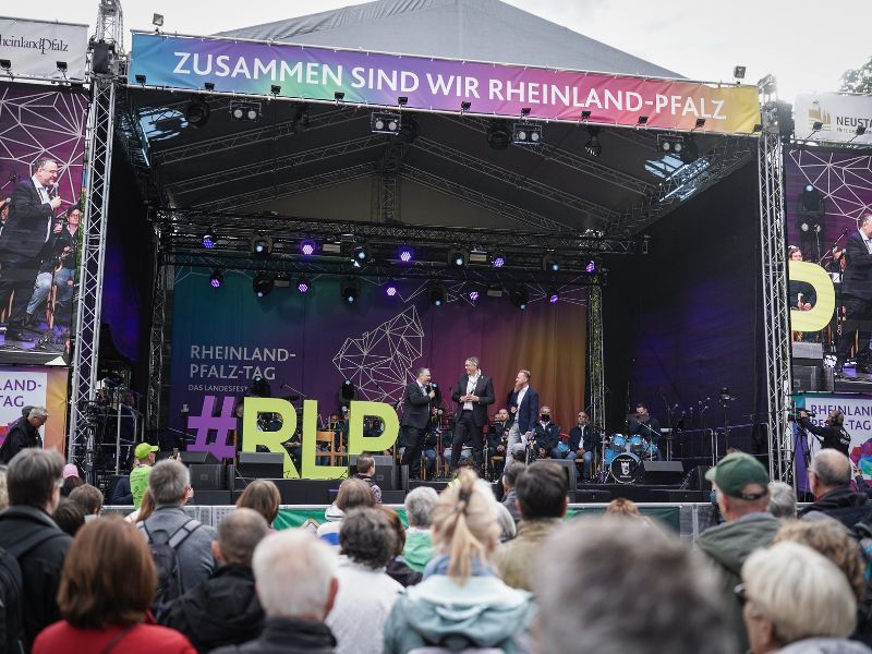 Rheinland-Pfalz-Tag 2025 in Neustadt an der Weinstraße © Stadtmarketing Neustadt