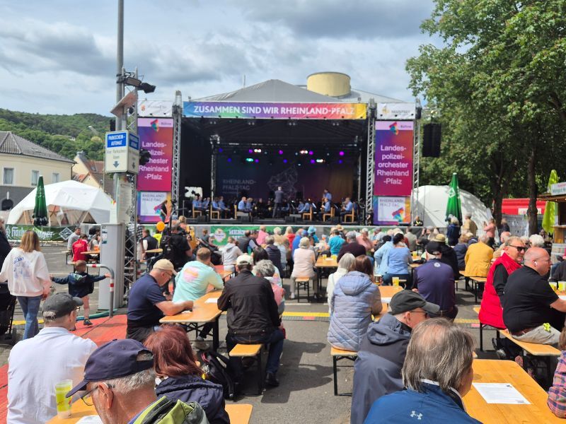 Rheinland-Pfalz-Tag 2025 in Neustadt an der Weinstraße © Stadtmarketing Neustadt