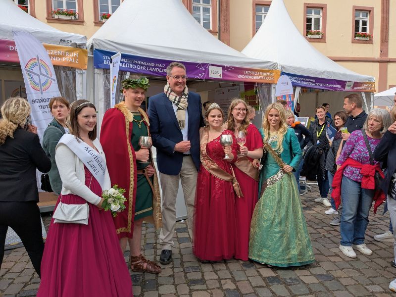 Der Rheinland-Pfalz-Tag 2025 in Neustadt an der Weinstraße © Stadtmarketing Neustadt