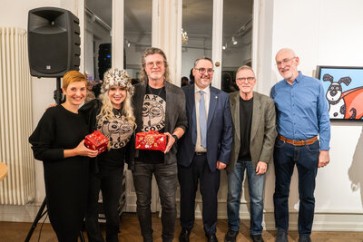 Bild vergr&ouml;&szlig;ern: Ausstellungseröffnung Ed Heck
