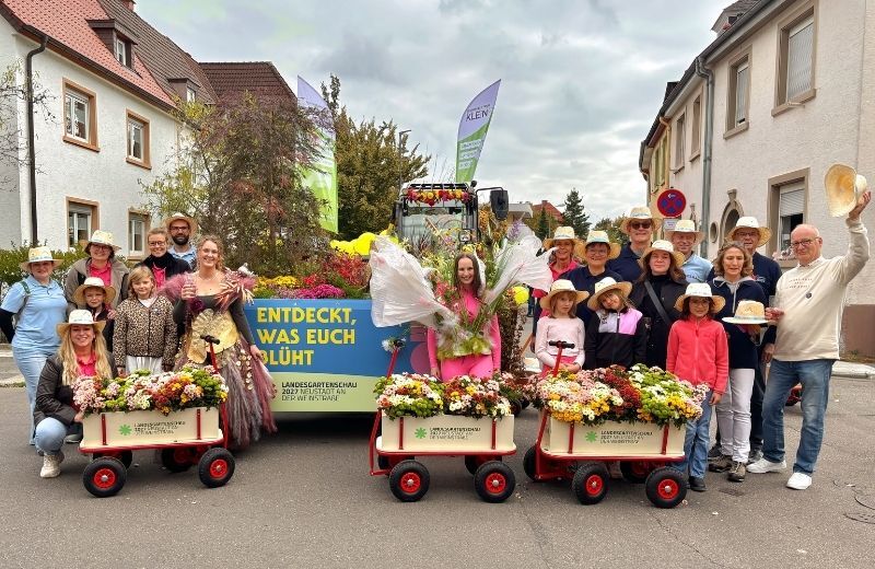 LGS-Wagen beim Winzerfestumzug