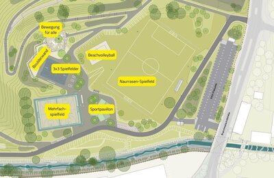 Bild vergr&ouml;&szlig;ern: Plan LGS-Sportpark
