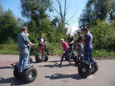 Bild vergr&ouml;&szlig;ern: Segwayparcours © Gaby Grun