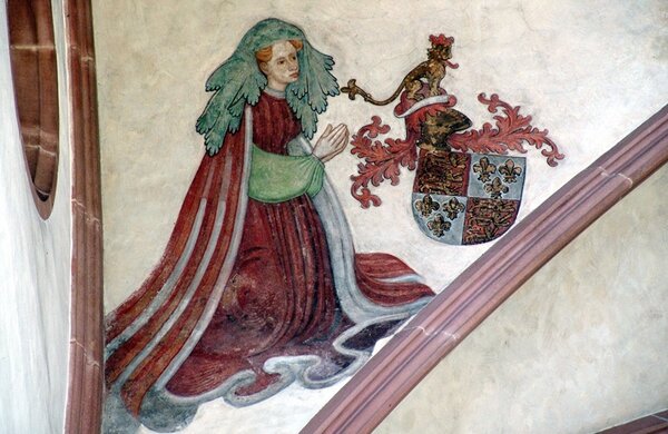 Bild vergr&ouml;&szlig;ern: Deckenbild Stiftskirche