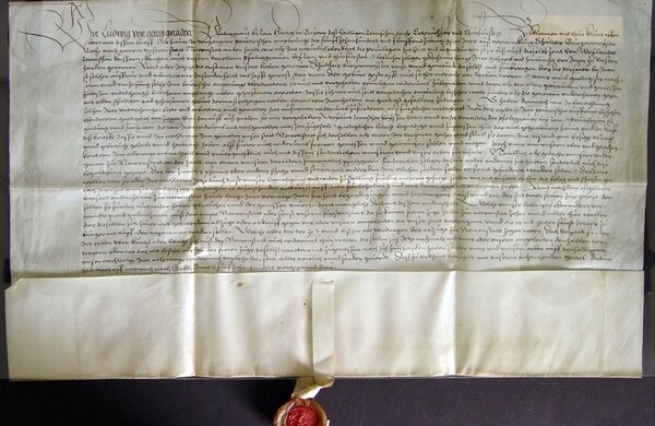 Bild vergr&ouml;&szlig;ern: Wiedererlangung der Stadtrechte 1543