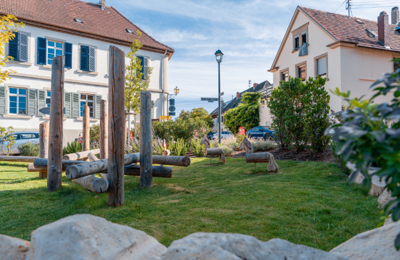 Gimmeldingen Spielplatz am Dorfplatz