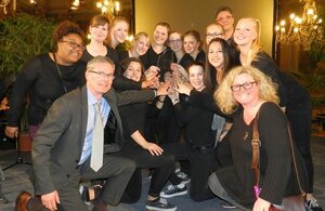 Bild vergr&ouml;&szlig;ern: Leibniz- Gymnasium beim internationalen Poesi-Wettbewerb in Macon