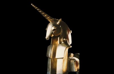 Bild vergr&ouml;&szlig;ern: Großes Einhorn Gernot Rumpf