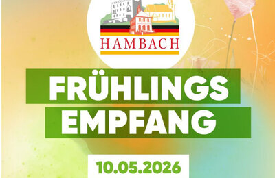 Frühlingsempfang mit Datum 10 Mai 2026