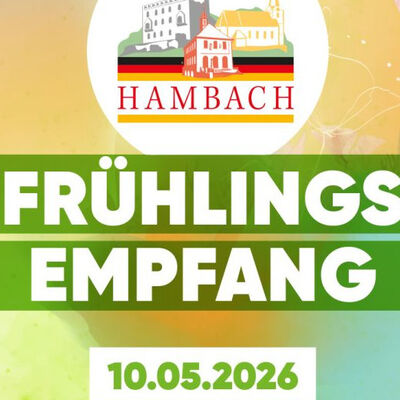 Frühlingsempfang mit Datum 10 Mai 2026