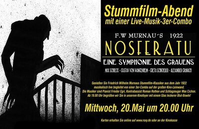 Bild vergr&ouml;&szlig;ern: Roxy Kino Stummfilm