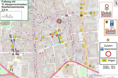 Bild vergr&ouml;&szlig;ern: Umleitung Kellereistraße