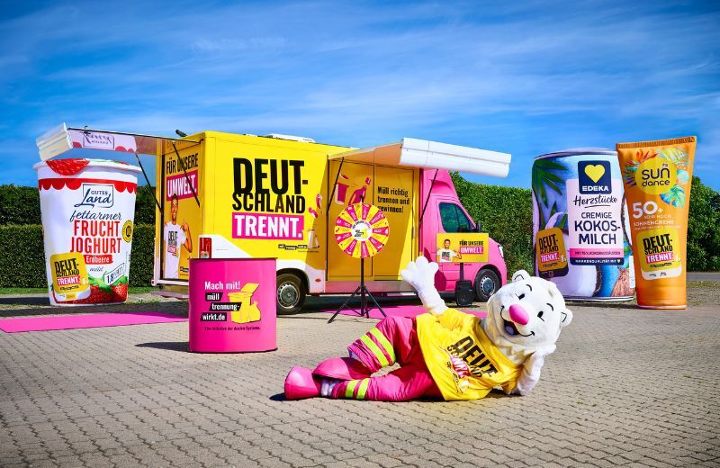 Showtruck: Initiative „Mülltrennung wirkt“ 