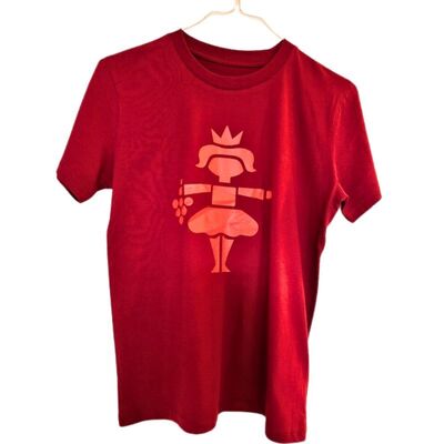 Bild vergr&ouml;&szlig;ern: T-Shirt Ampelkönigin rot