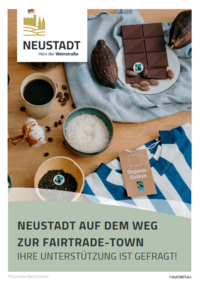 Bild vergr&ouml;&szlig;ern: Fairtrade-Town Informationsflyer