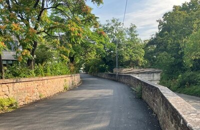 Bild vergr&ouml;&szlig;ern: Straßeninfrastruktur Georg-Kerschens Weg