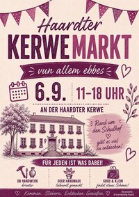 Bild vergr&ouml;&szlig;ern: Kerwemarkt auf der Haardter Woi- und Quetschekuchekerwe