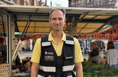 Bild vergr&ouml;&szlig;ern: Neuer Marktmeister Denis Trtanj