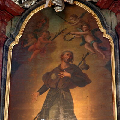 Bild vergr&ouml;&szlig;ern: Malerei St. Jakobus Kirche © Rolf Schädler