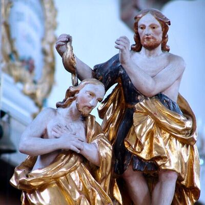 Bild vergr&ouml;&szlig;ern: Kirchenfiguren St. Jakobus