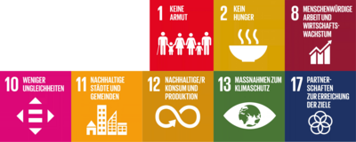 Bild vergr&ouml;&szlig;ern: Nachhaltigkeitsstrategie Handlungsfeld 3 SDGs