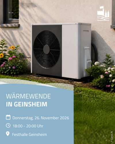 Bild vergr&ouml;&szlig;ern: Veranstaltung Zukunft Wärme in Geinsheim