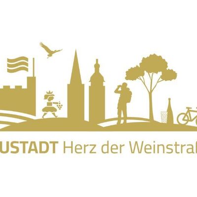 Die Skyline von Neustadt an der Weinstraße