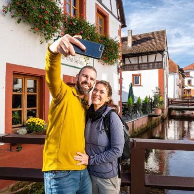 Bild vergr&ouml;&szlig;ern: Altstadt von Annweiler am Trifels