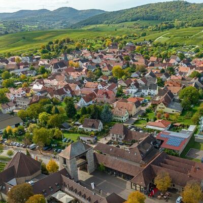 Bild vergr&ouml;&szlig;ern: Deutsches Weintor in Schweigen-Rechtenbach